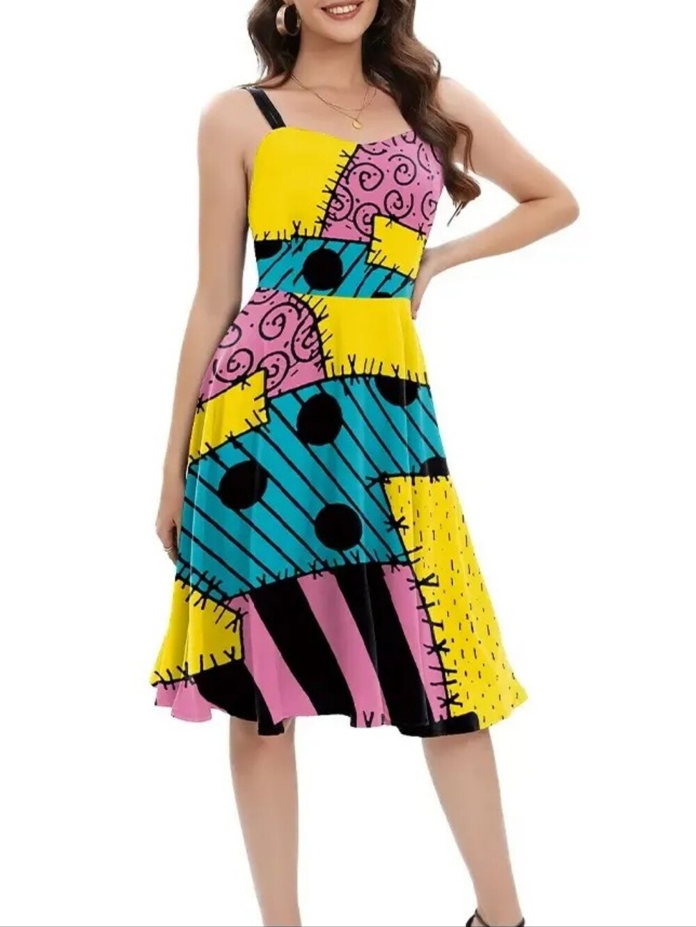 Sally Colorblock Dress - Picture 2 of 14